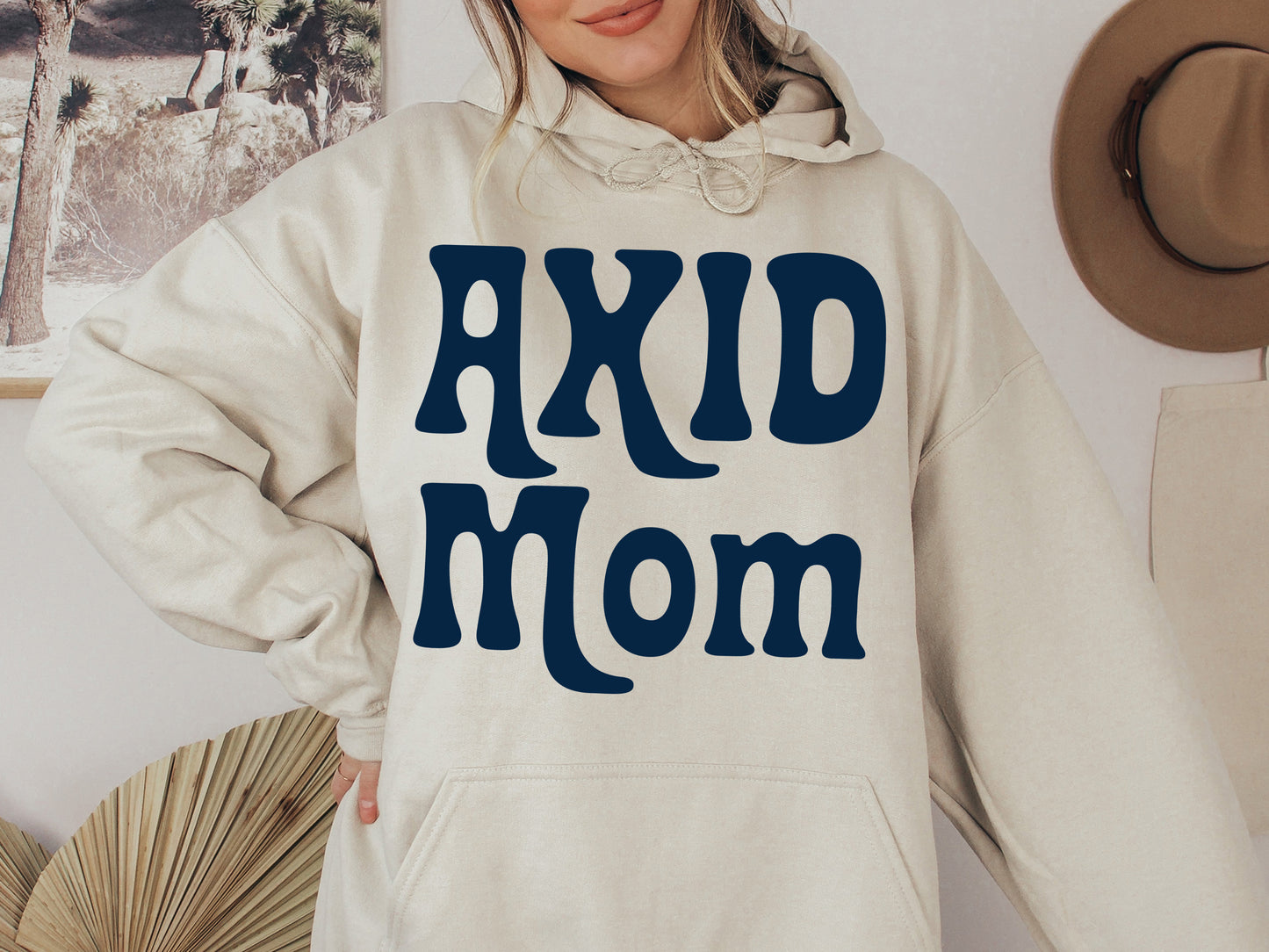 Alpha Xi Delta Got it from my Mom Sorority Hoodie _ 3079g