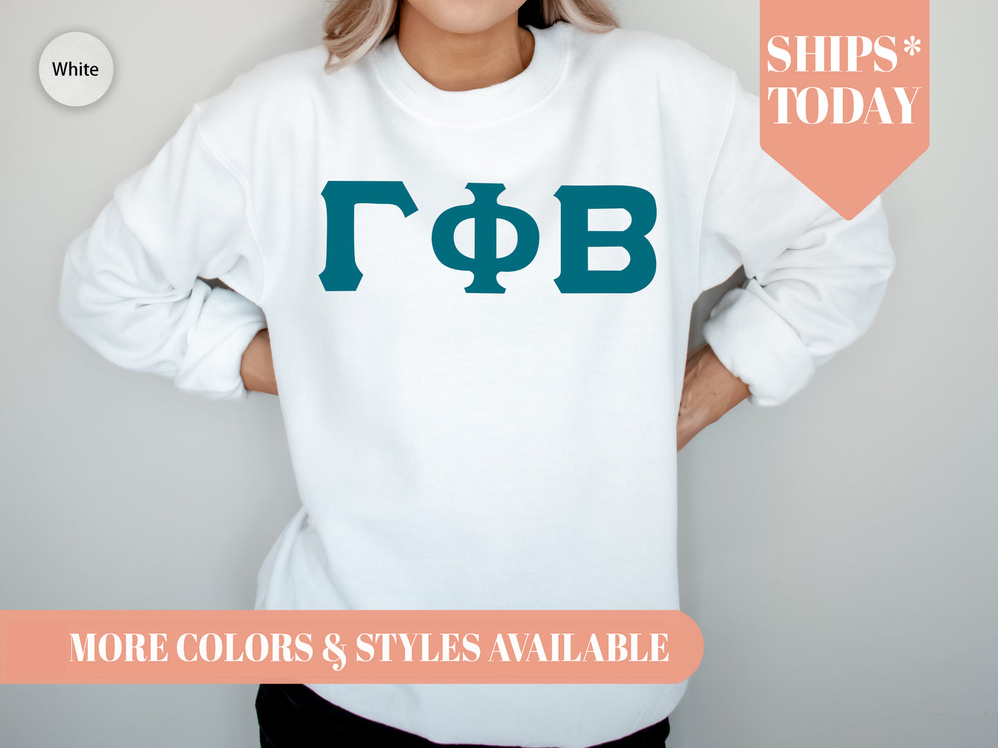 Gamma Phi Beta Back to the Basics Sorority Sweatshirt _ 636g