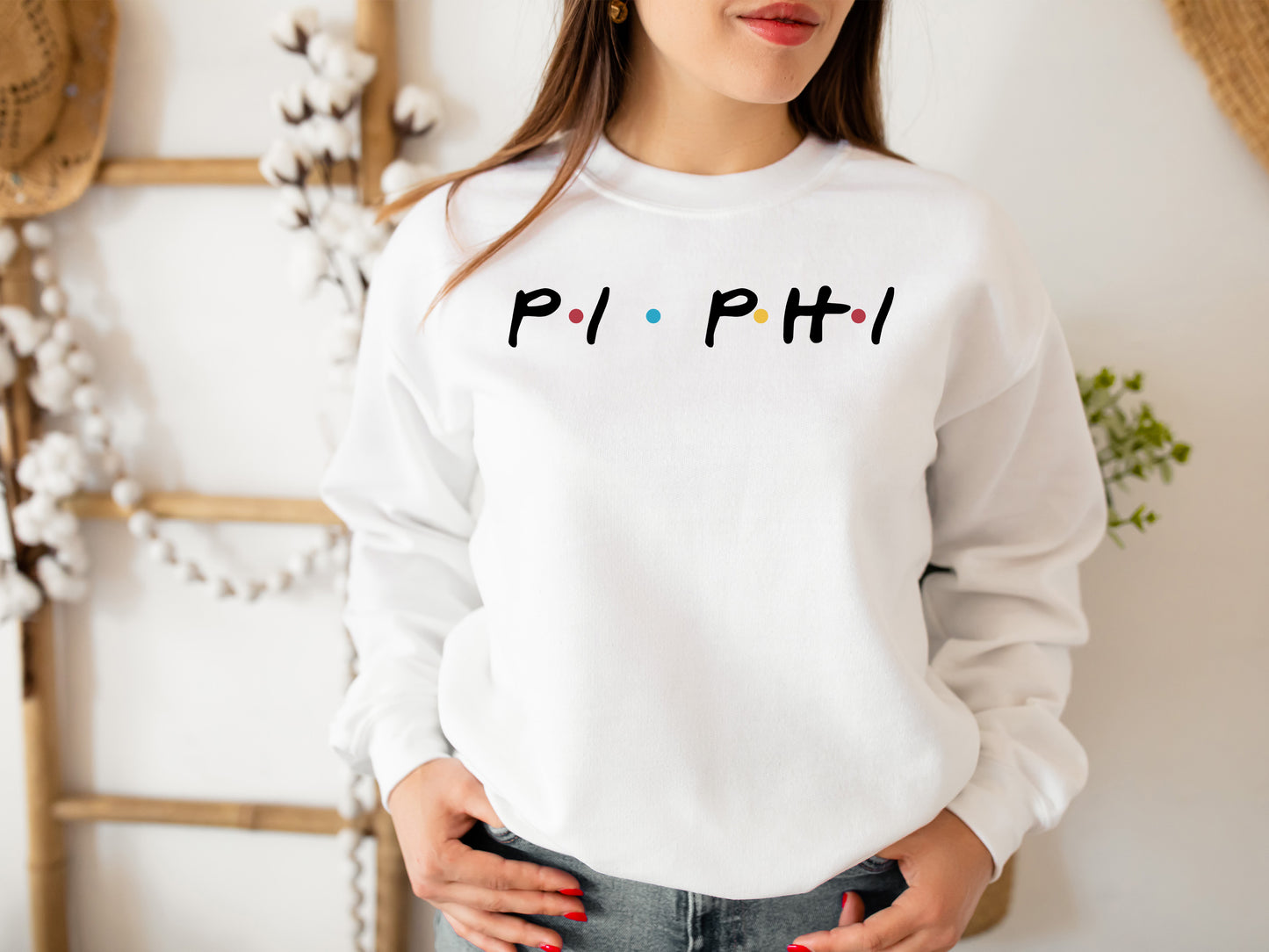Pi Beta Phi Friends Frenzy Sorority Sweatshirt _ 30666g