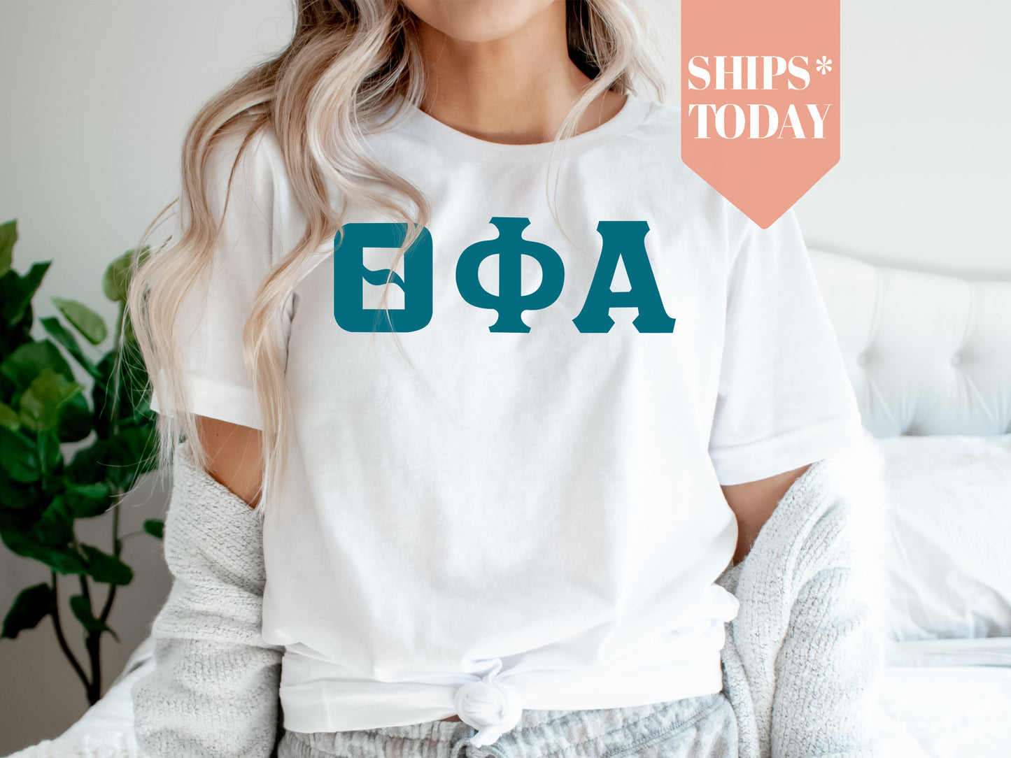 Theta Phi Alpha Back to the Basics Sorority T-shirt _ 646g