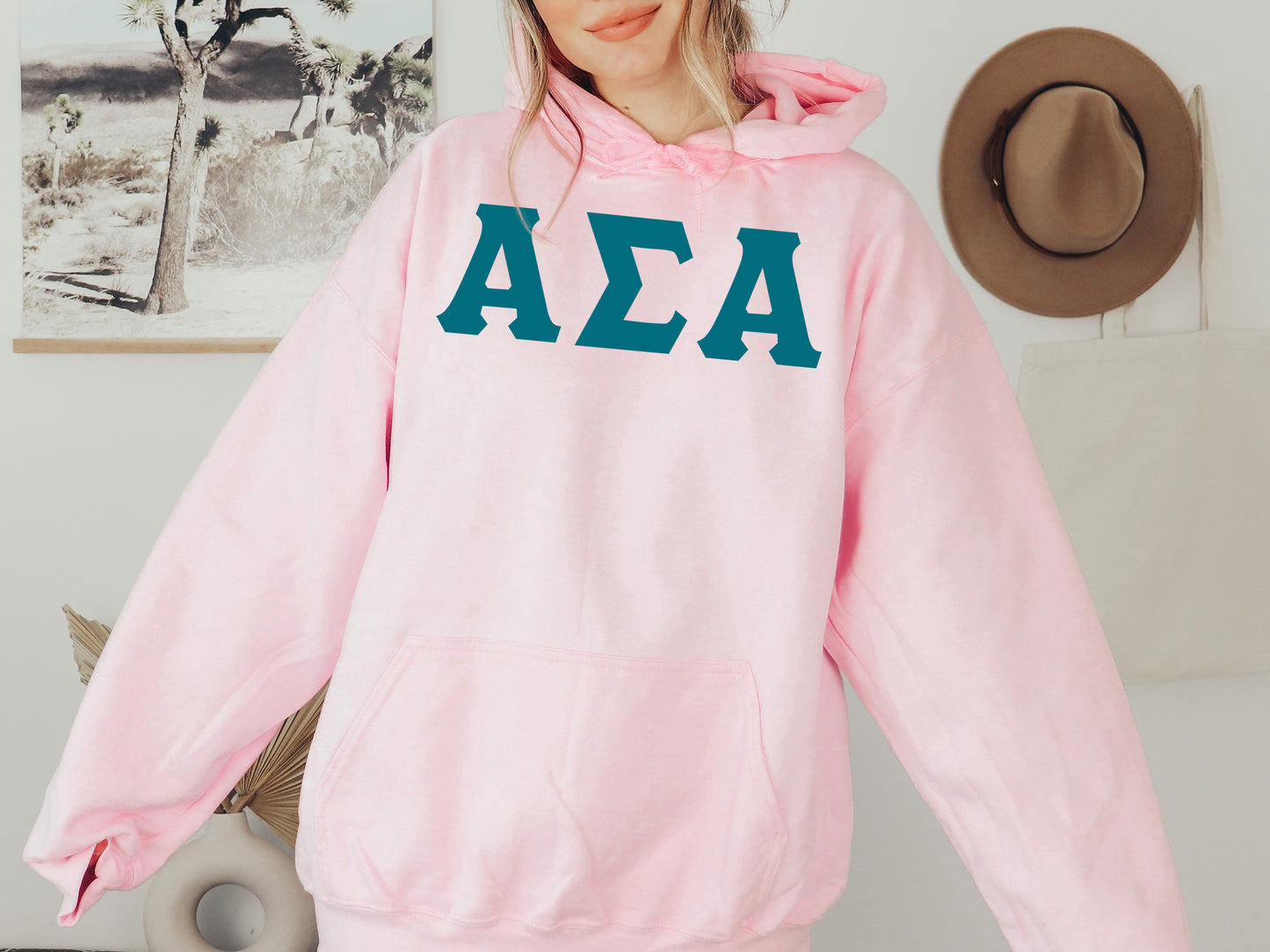 Alpha Sigma Alpha Back to the Basics Sorority Hoodie _ 628g