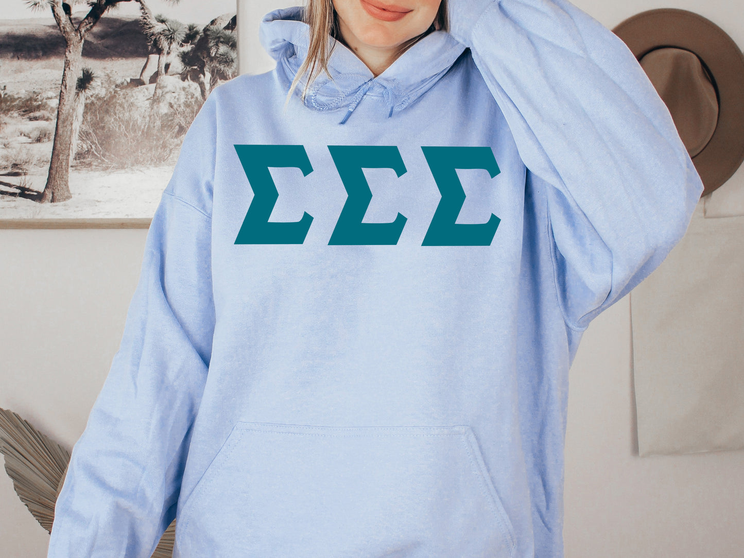 Sigma Sigma Sigma Back to the Basics Sorority Hoodie _ 645g