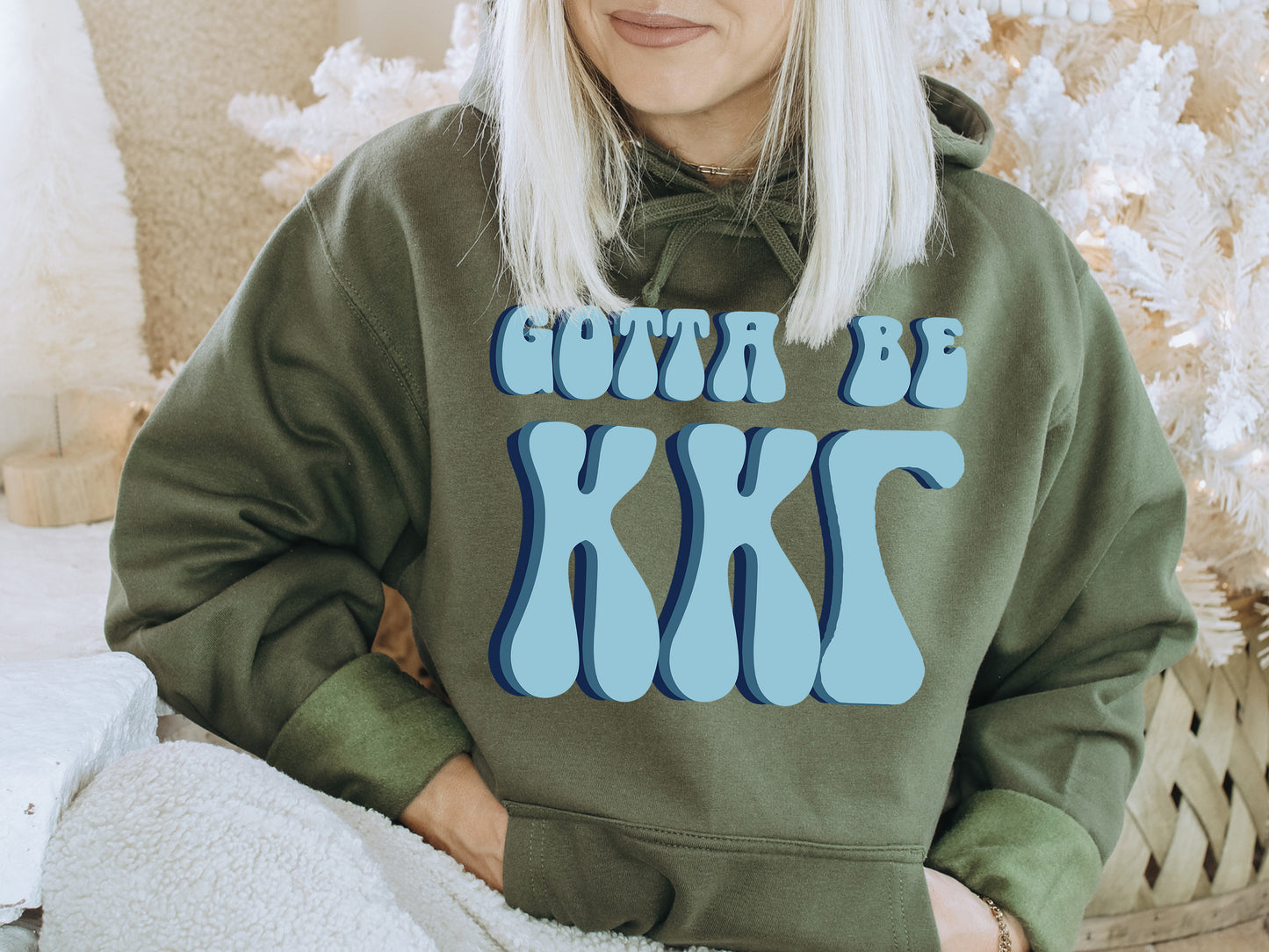 Kappa Kappa Gamma They've Gotta Be Sorority Hoodie _ 353g
