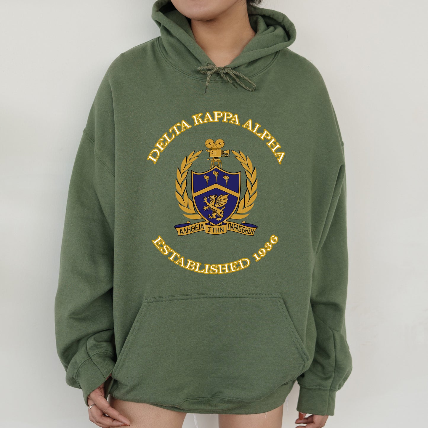 Delta Kappa Alpha Iconic Insignia COED Hoodie _ 35667g