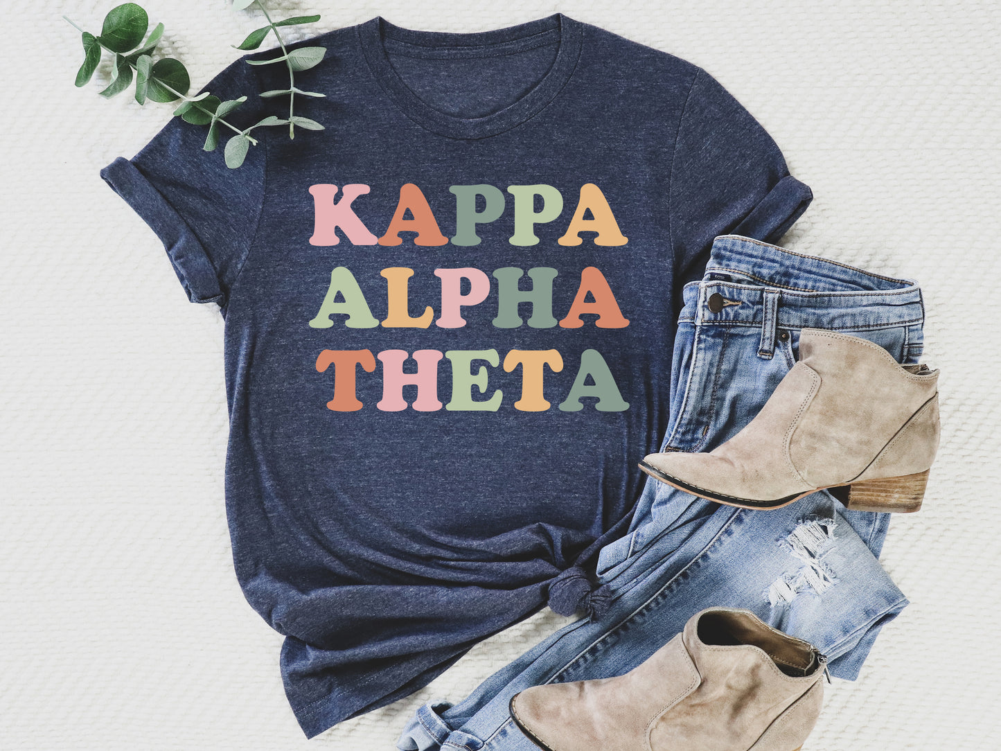 Kappa Alpha Theta Bright and Proud Sorority T-shirt _ 429g