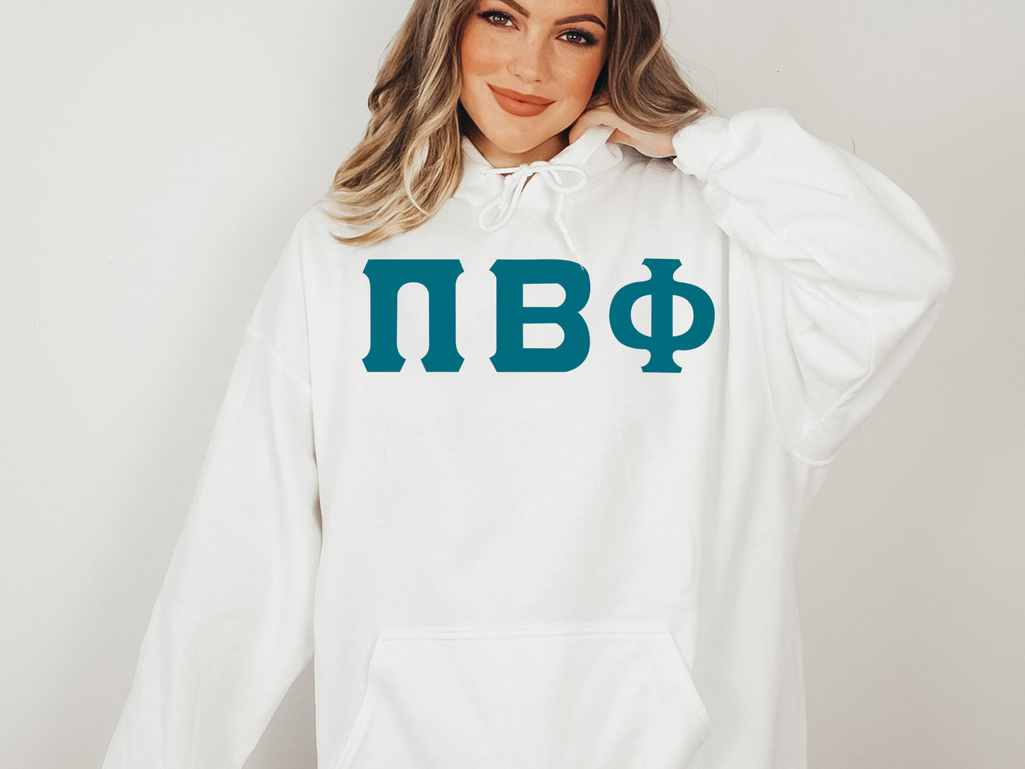 Pi Beta Phi Back to the Basics Sorority Hoodie _ 342g