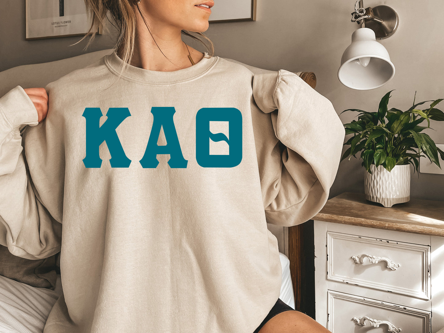 Kappa Alpha Theta Back to the Basics Sorority Sweatshirt _ 637g
