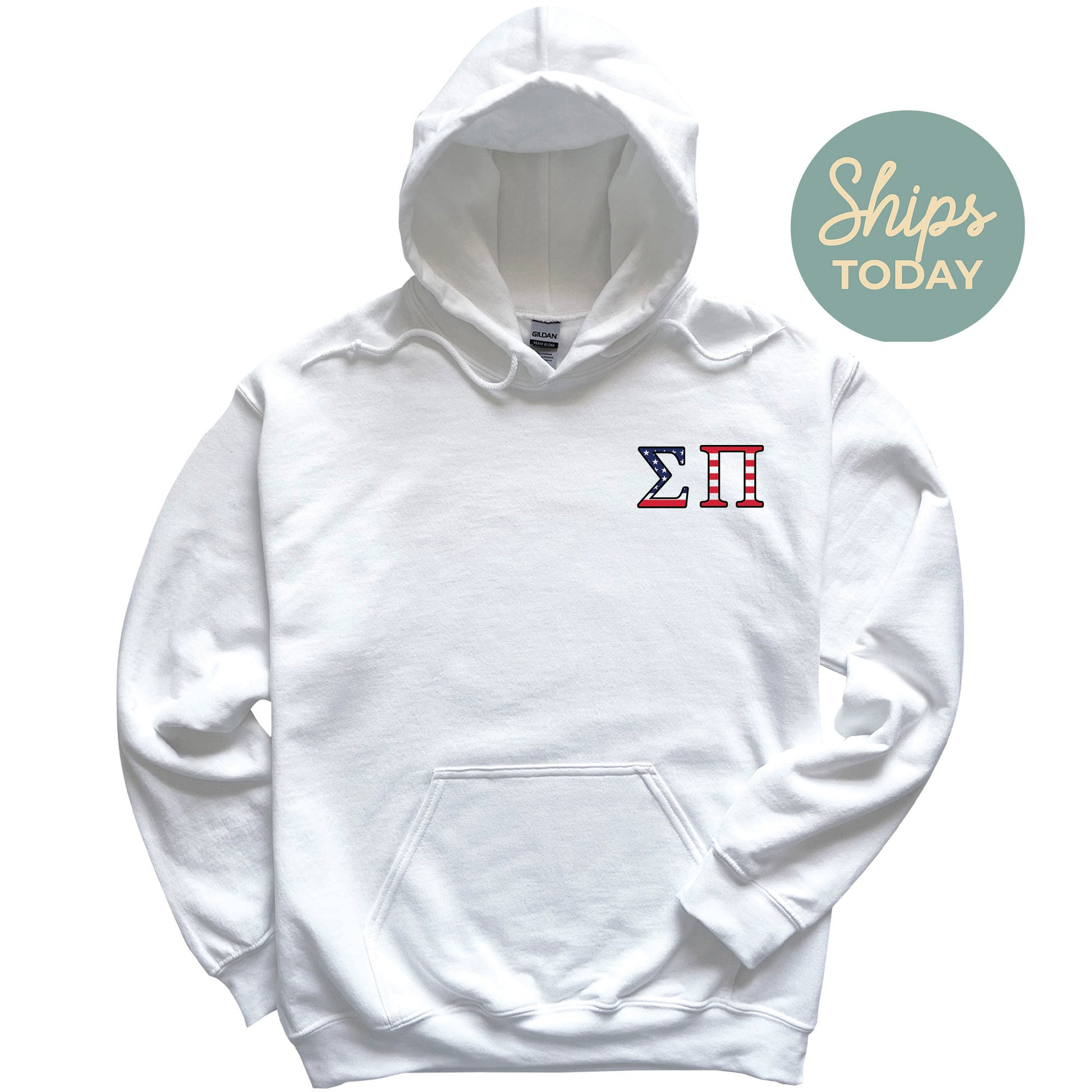 a white hoodie with the words shop today on it