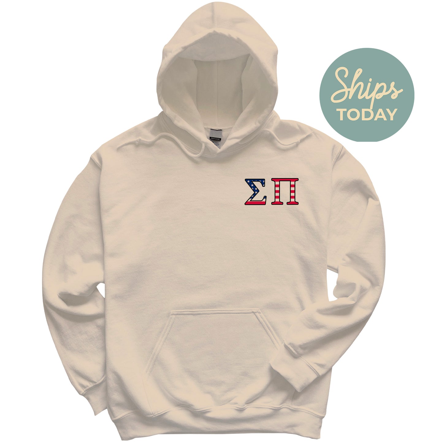 a white hoodie with the letters k and k on it