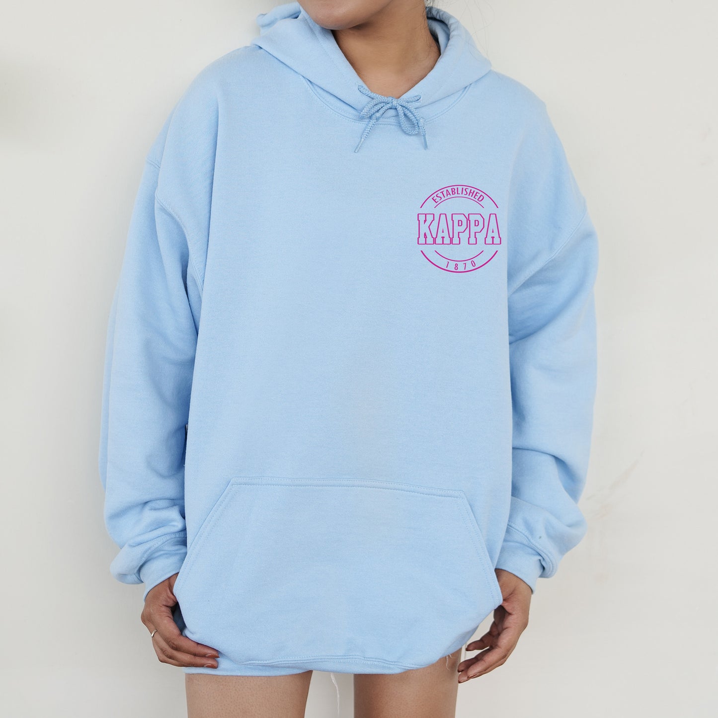 Kappa Kappa Gamma Stamped Sorority Hoodie _ 39129g
