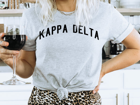 Kappa Delta Just Bold Sorority T-shirt _ 2385g