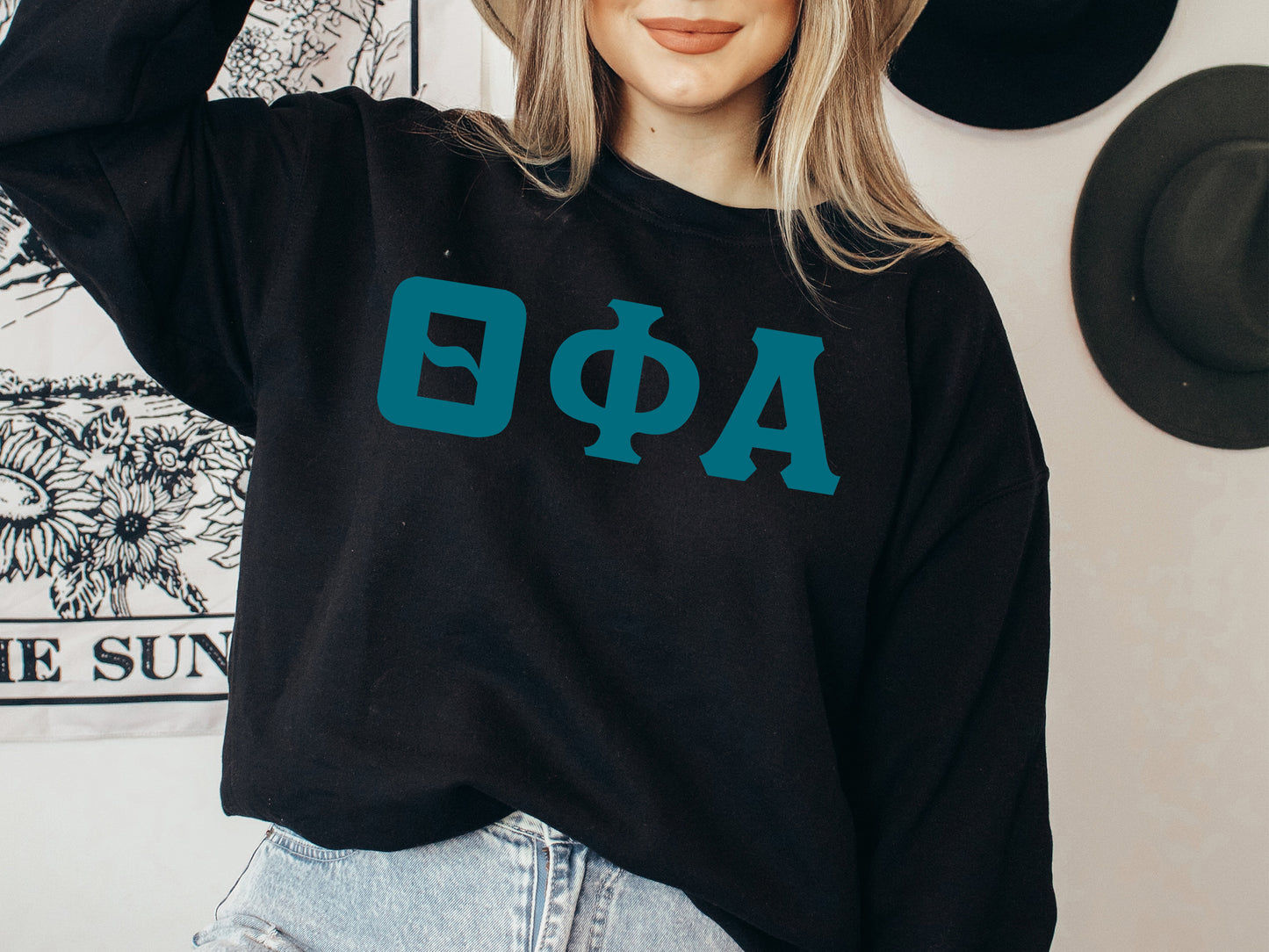 Theta Phi Alpha Back to the Basics Sorority Sweatshirt _ 646g