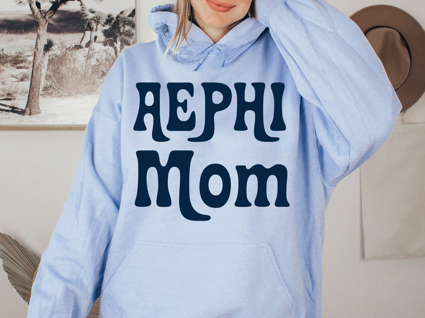 Alpha Epsilon Phi Got it from my Mom Sorority Hoodie _ 3073g