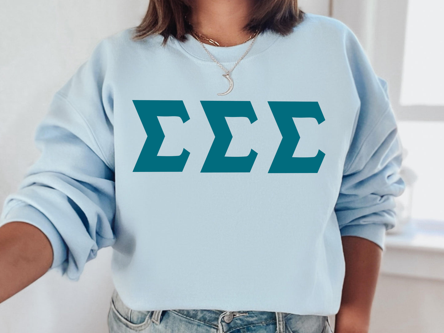 Sigma Sigma Sigma Back to the Basics Sorority Sweatshirt _ 645g