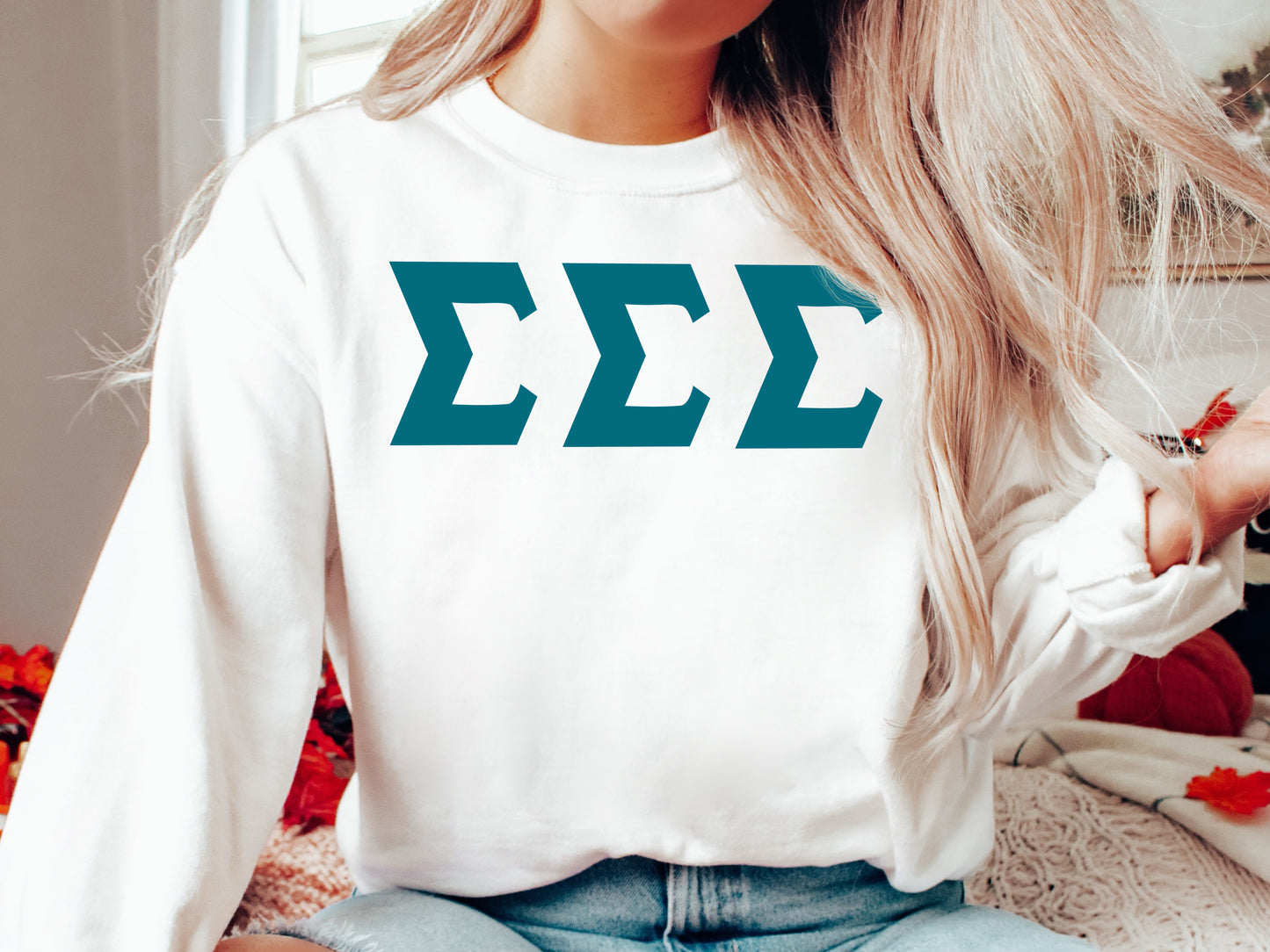 Sigma Sigma Sigma Back to the Basics Sorority Sweatshirt _ 645g
