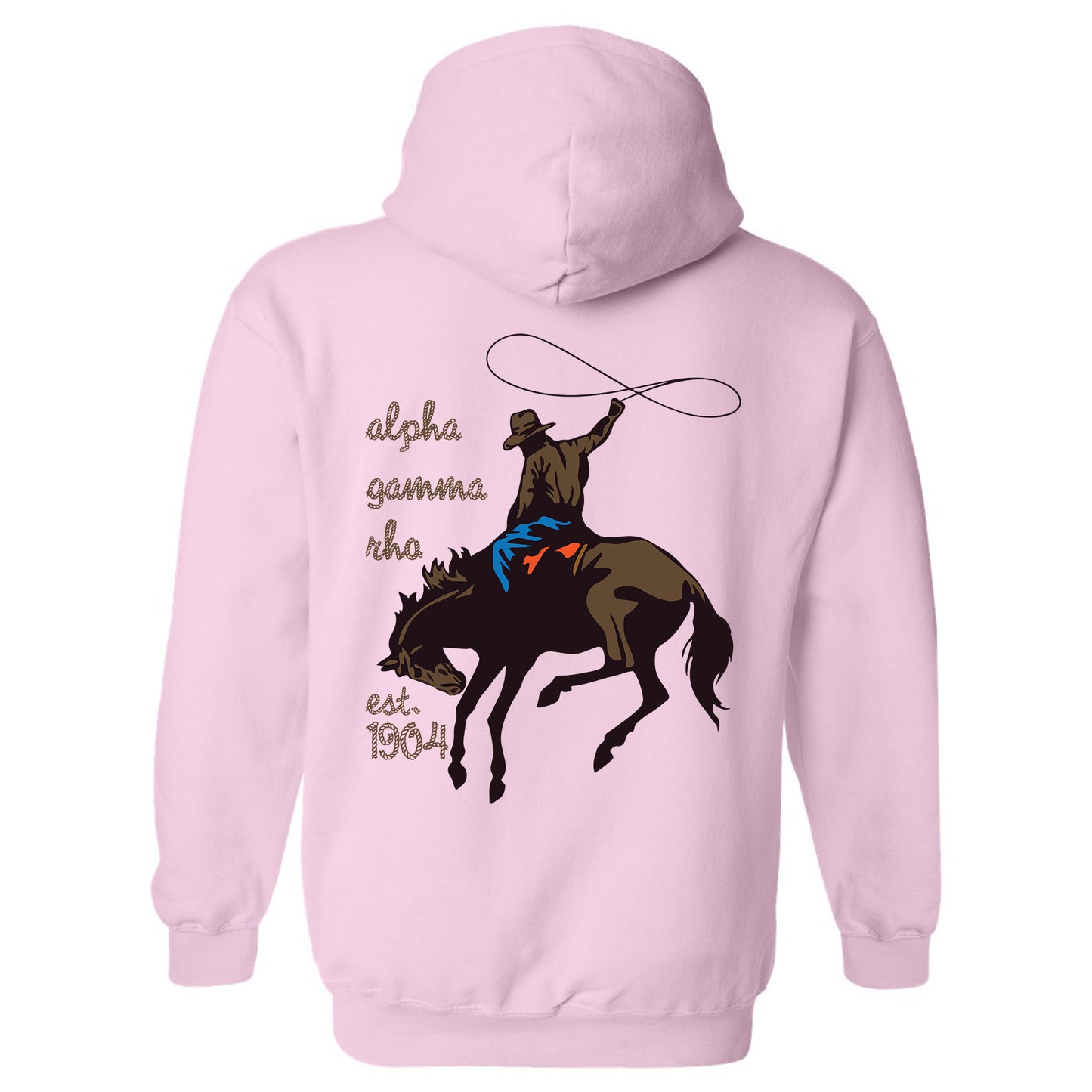 Alpha Gamma Rho Cowboy Fraternity Hoodie _ 31181g