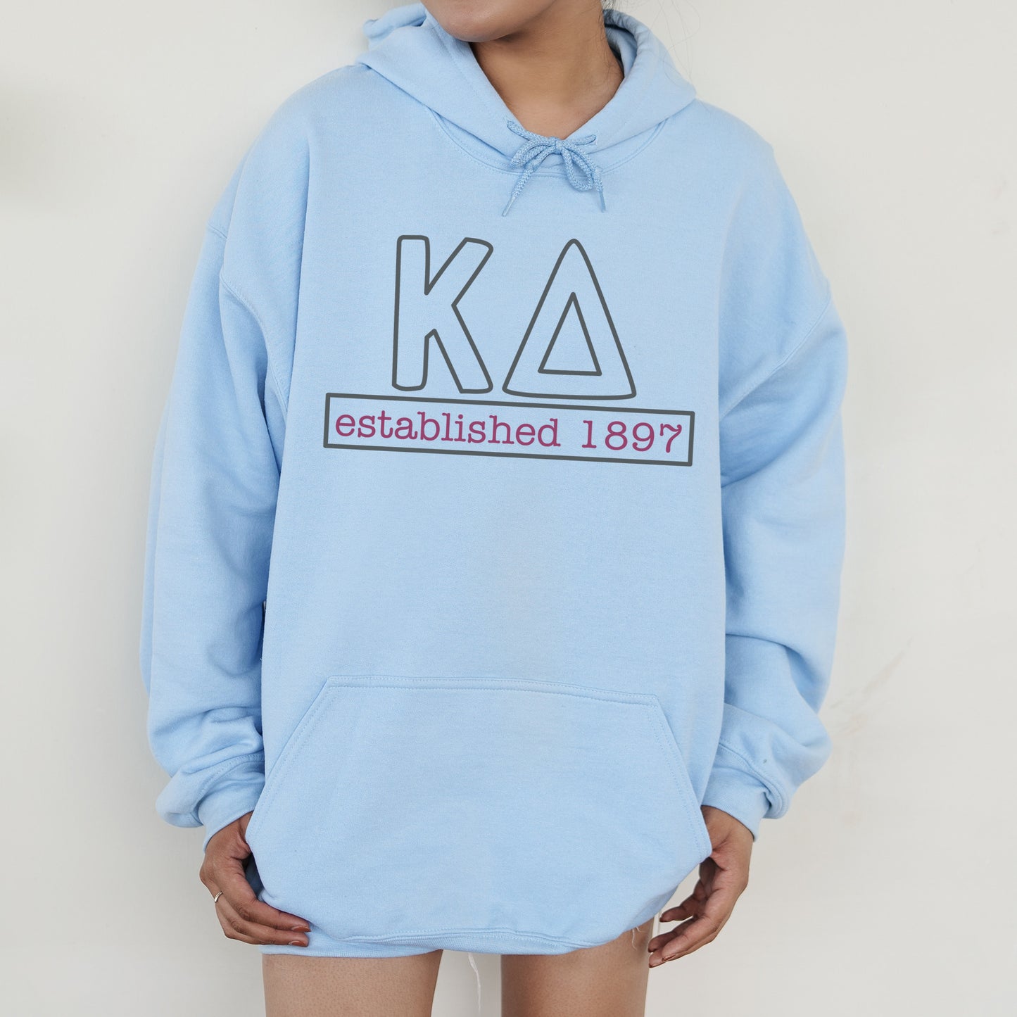Kappa Delta Simply Greek Sorority Hoodie _ 39352g
