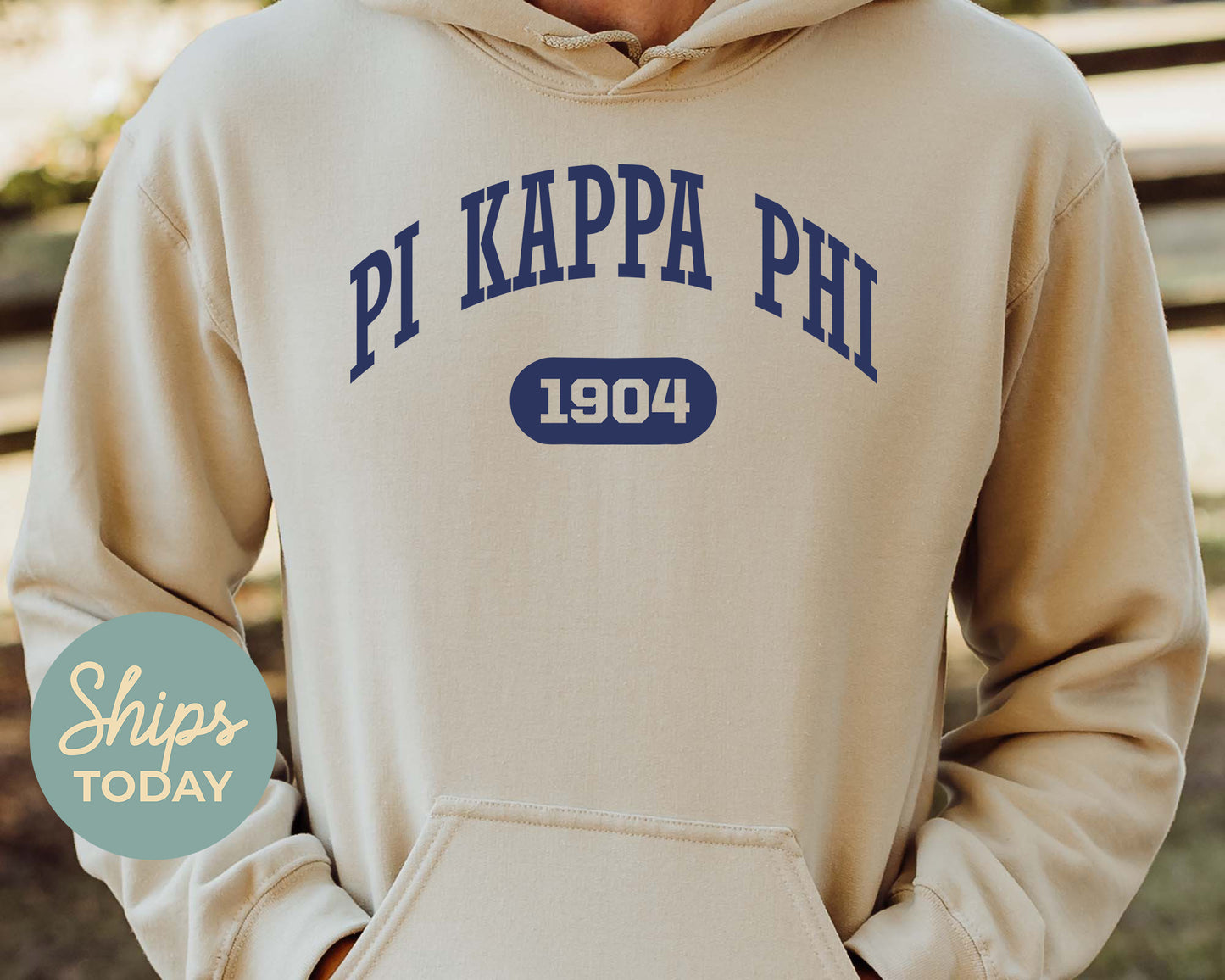 Pi Kappa Phi Fraternal Arch Fraternity Hoodie _ 927g