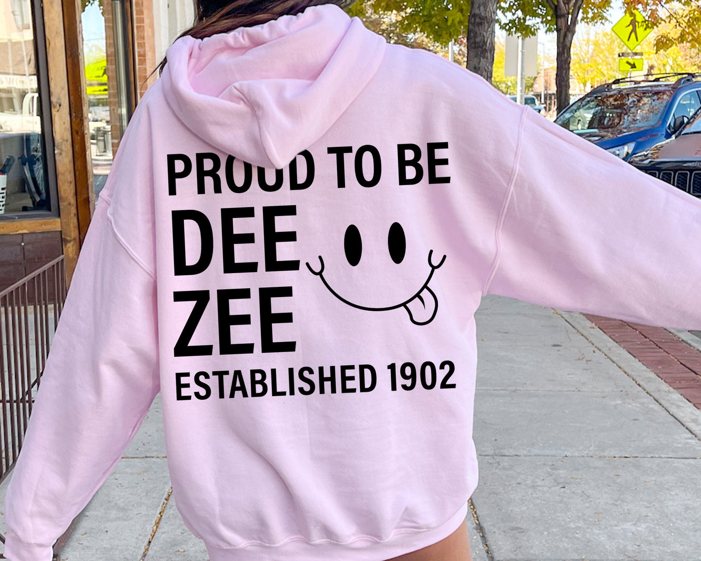 Delta Zeta Proud to Be Sorority Hoodie _ 33141g