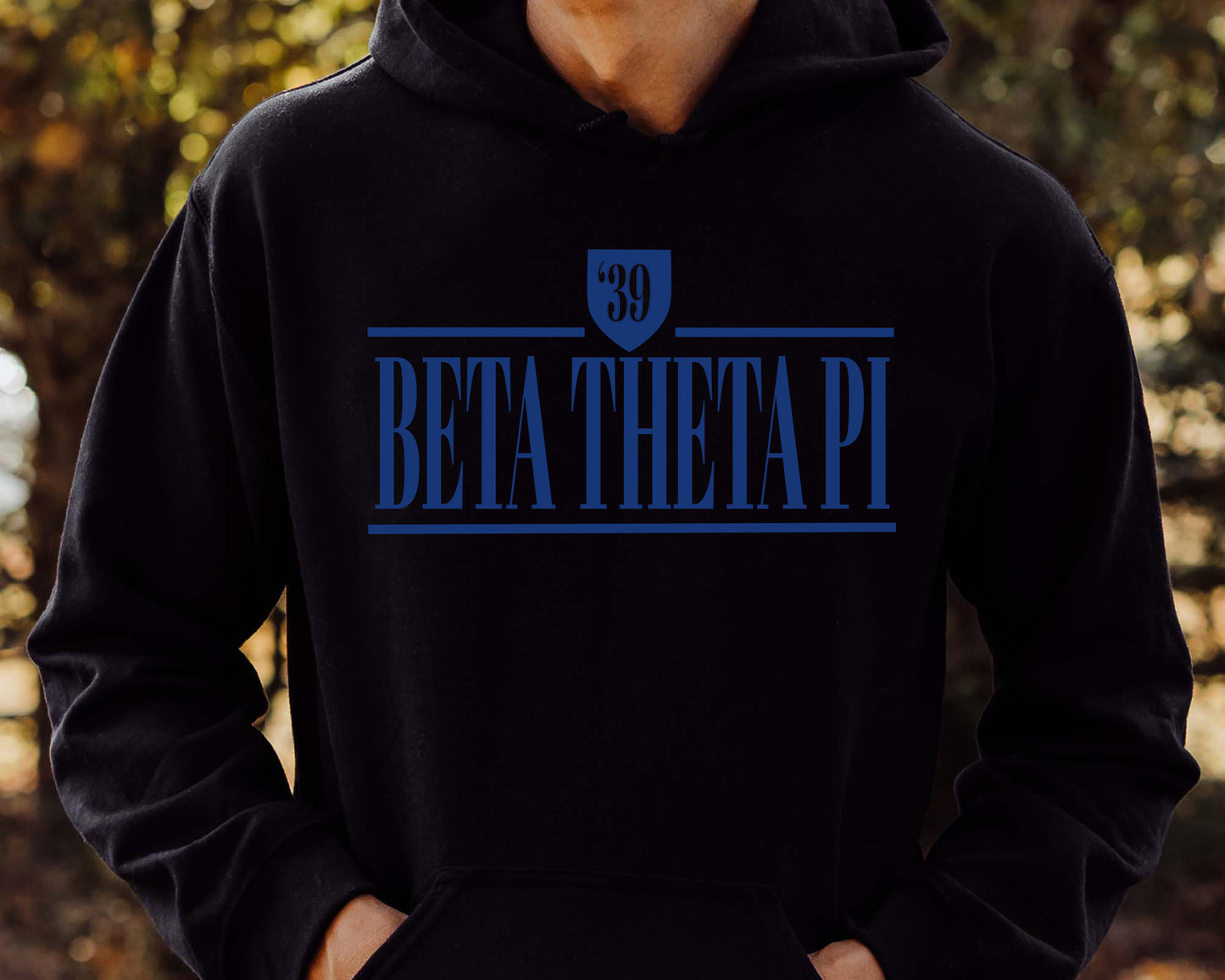 Beta Theta Pi Shield Fraternity Hoodie _ 1187g