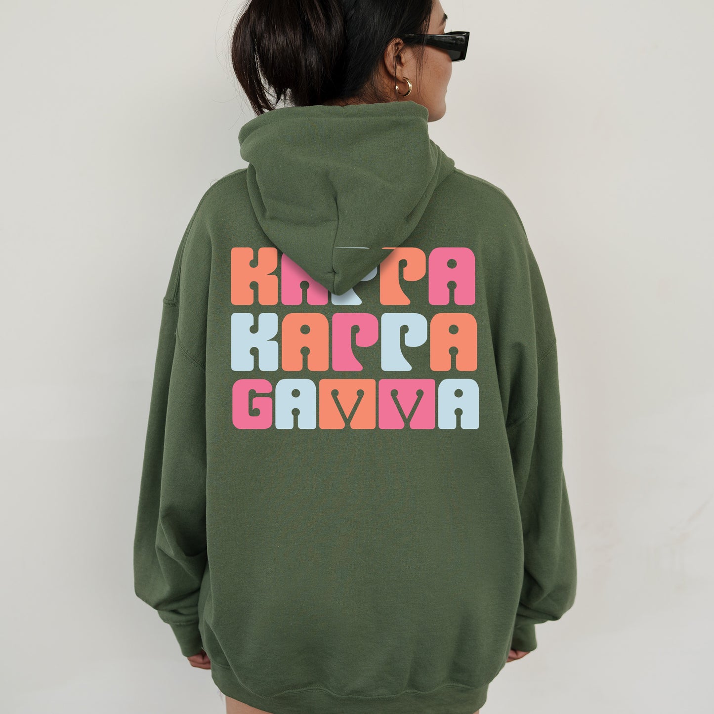 Kappa Kappa Gamma Vibrant Verve Sorority Hoodie _ 32618g