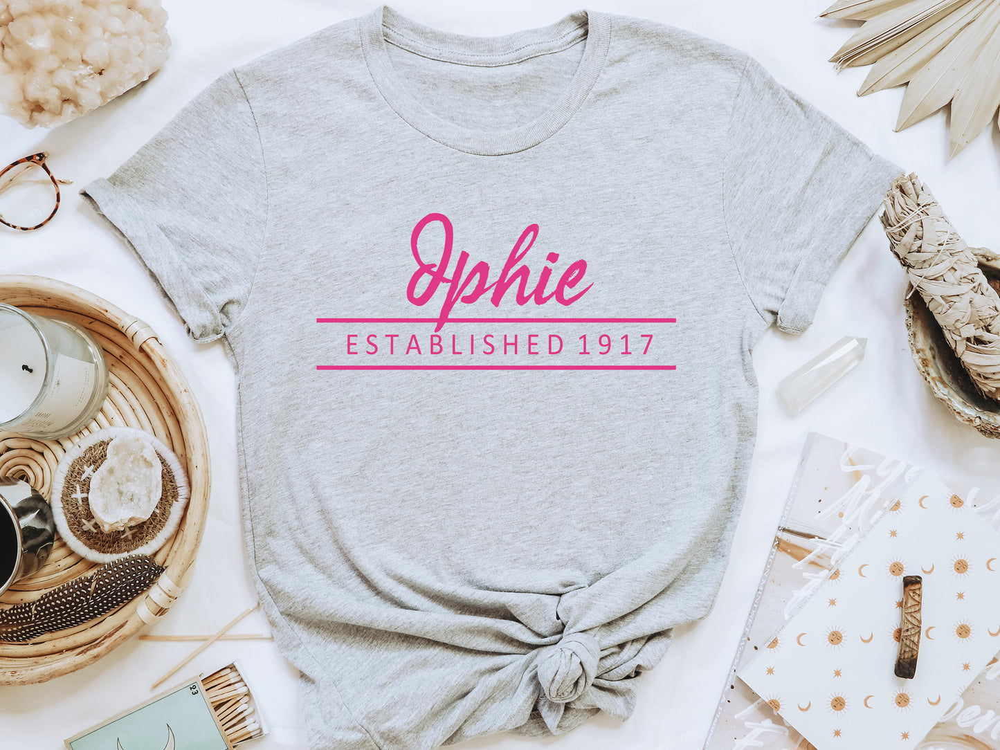 Delta Phi Epsilon All Pink Sorority T-shirt _  764g