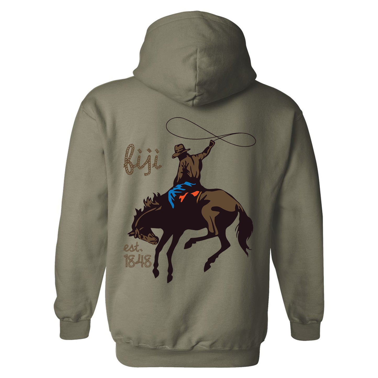 FIJI Cowboy Fraternity Hoodie _ 31194g