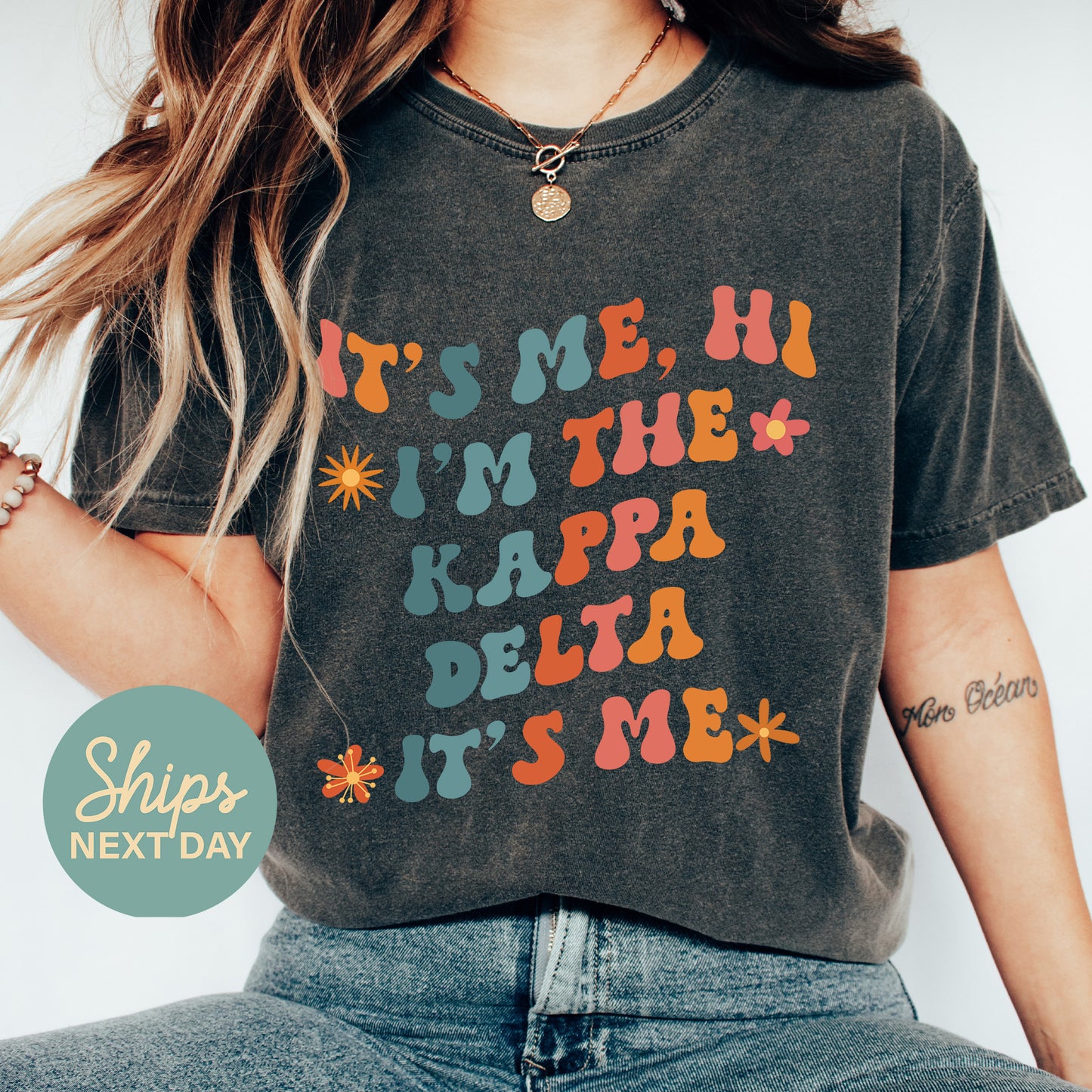 Kappa Delta Style Sorority T-shirt _ 36007g
