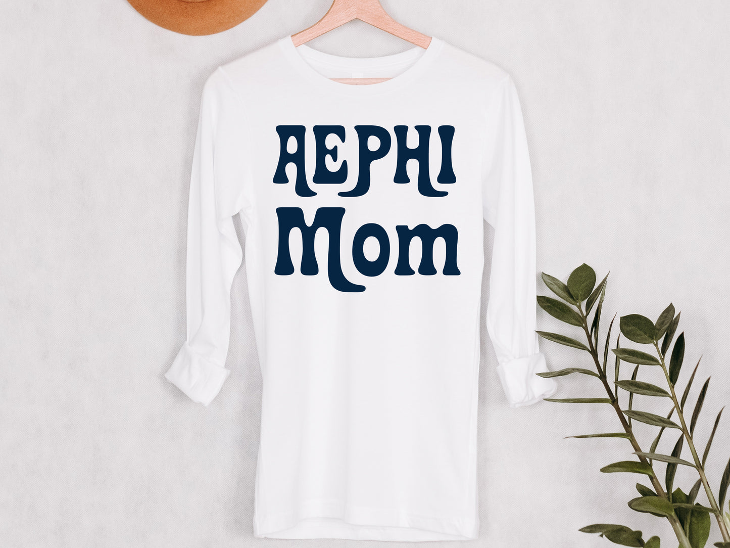 Alpha Epsilon Phi Got it from my Mom Sorority Long Sleeve T-shirt _ 3073g