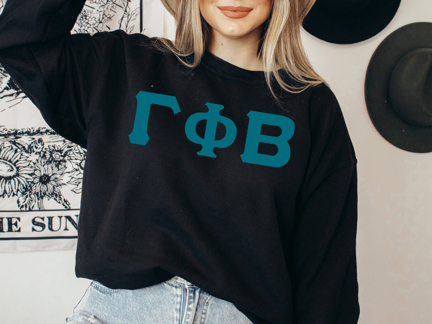 Gamma Phi Beta Back to the Basics Sorority Sweatshirt _ 636g