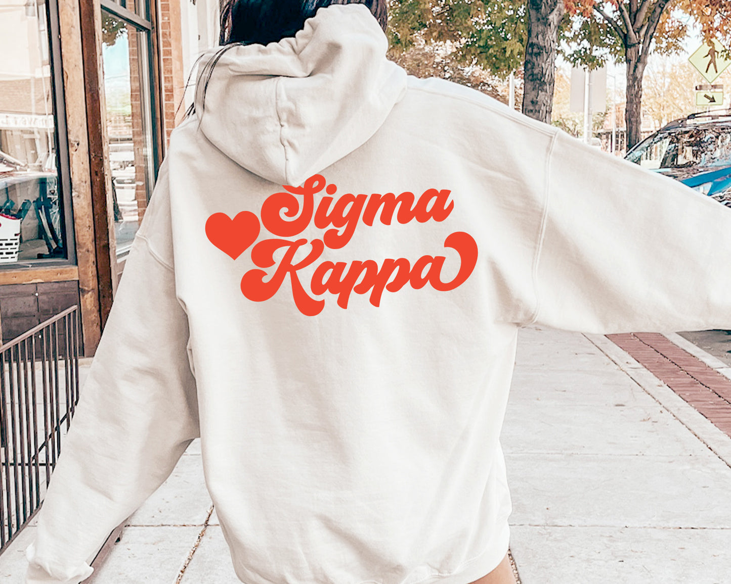 Sigma Kappa Red Heart Sorority Hoodie _ 33368g
