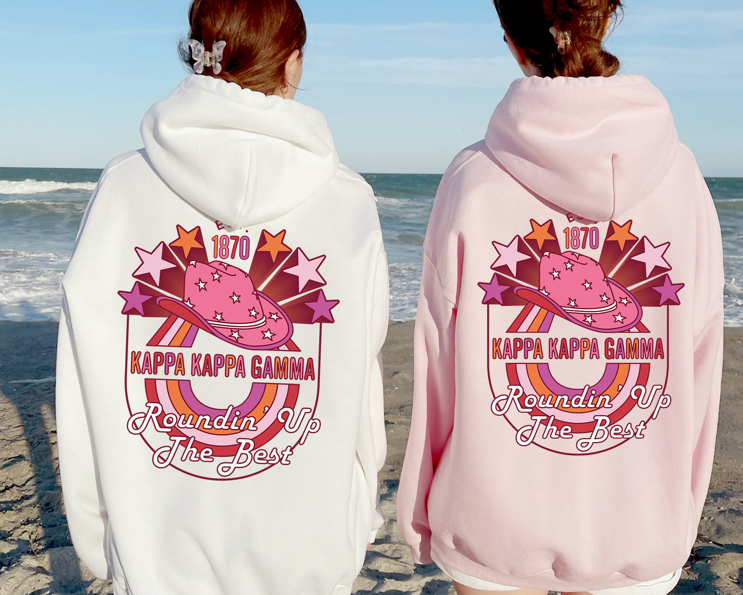 Kappa Kappa Gamma Roundin' up the Best Sorority Hoodie _ 32911g