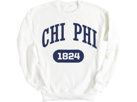 Chi Phi Fraternal Arch Fraternity Sweatshirt _ 913g