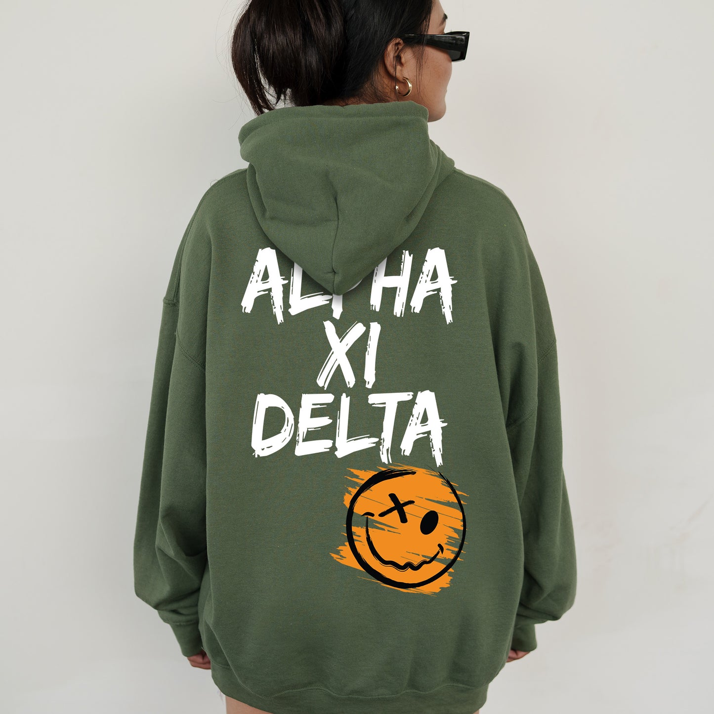 Alpha Xi Delta Playful Vibes Sorority Hoodie _ 41336g
