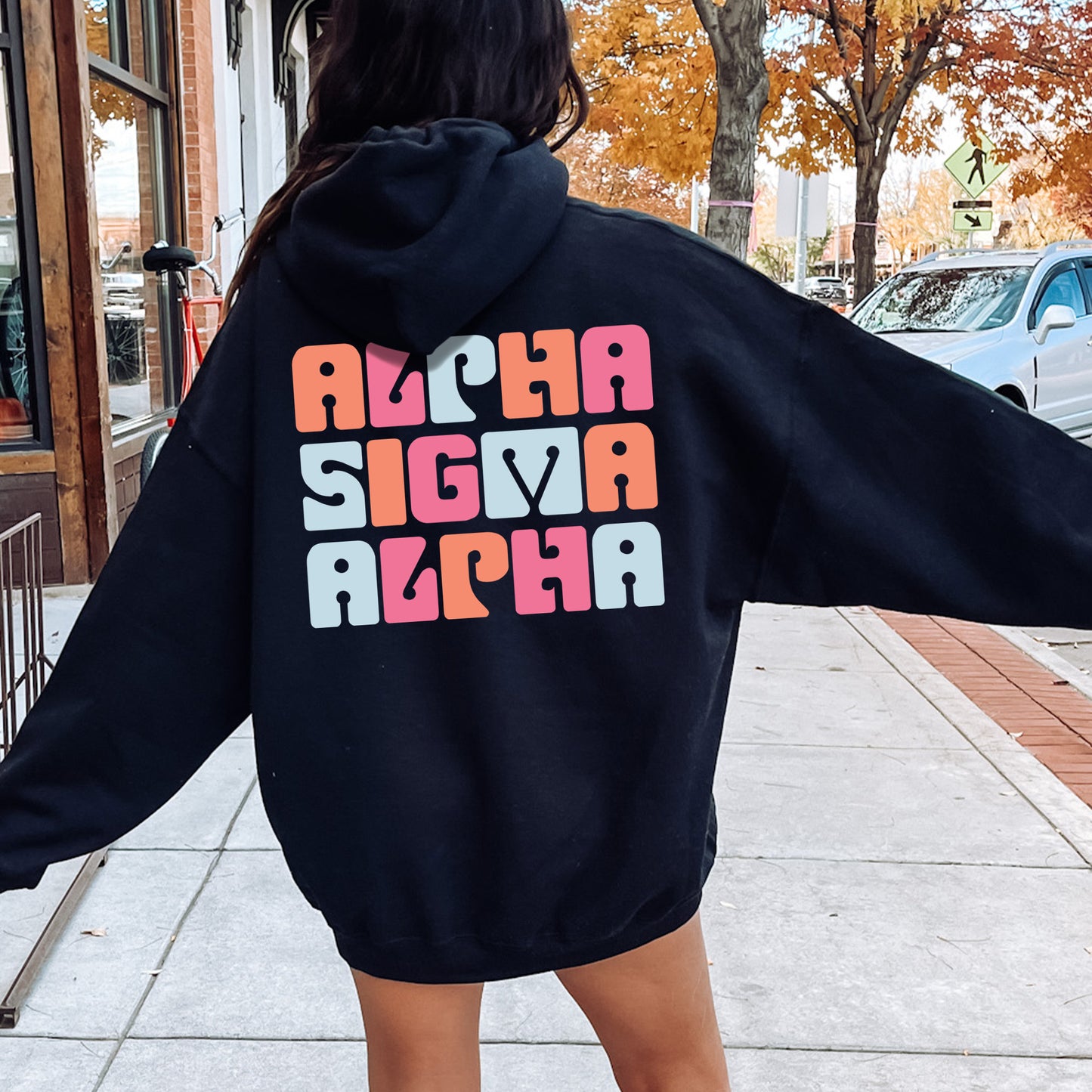 Alpha Sigma Alpha Vibrant Verve Sorority Hoodie _ 32607g
