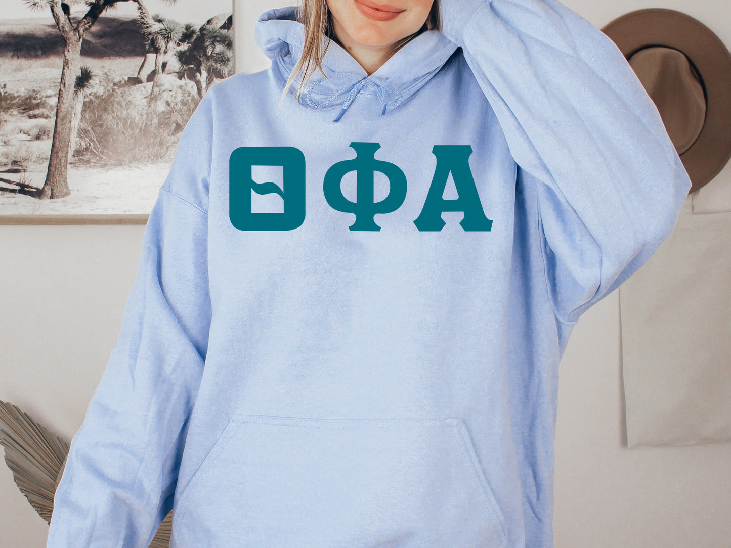 Theta Phi Alpha Back to the Basics Sorority Hoodie _ 646g