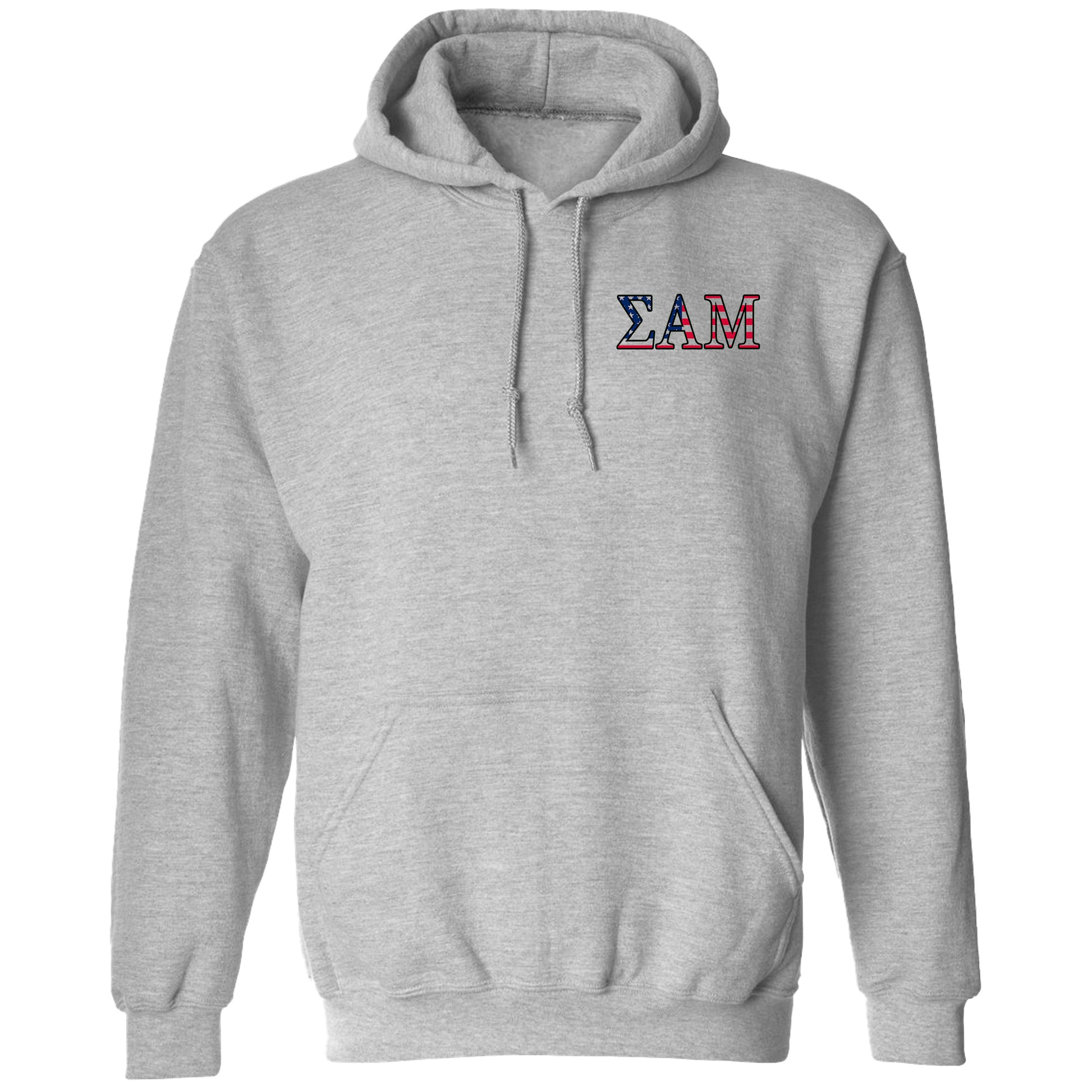 a gray hoodie with the word max on it