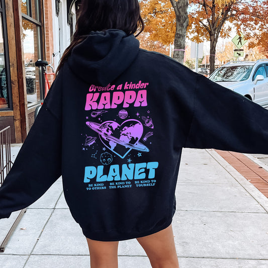 Kappa Kappa Gamma Ombre Worlds Sorority Hoodie _ 35558g