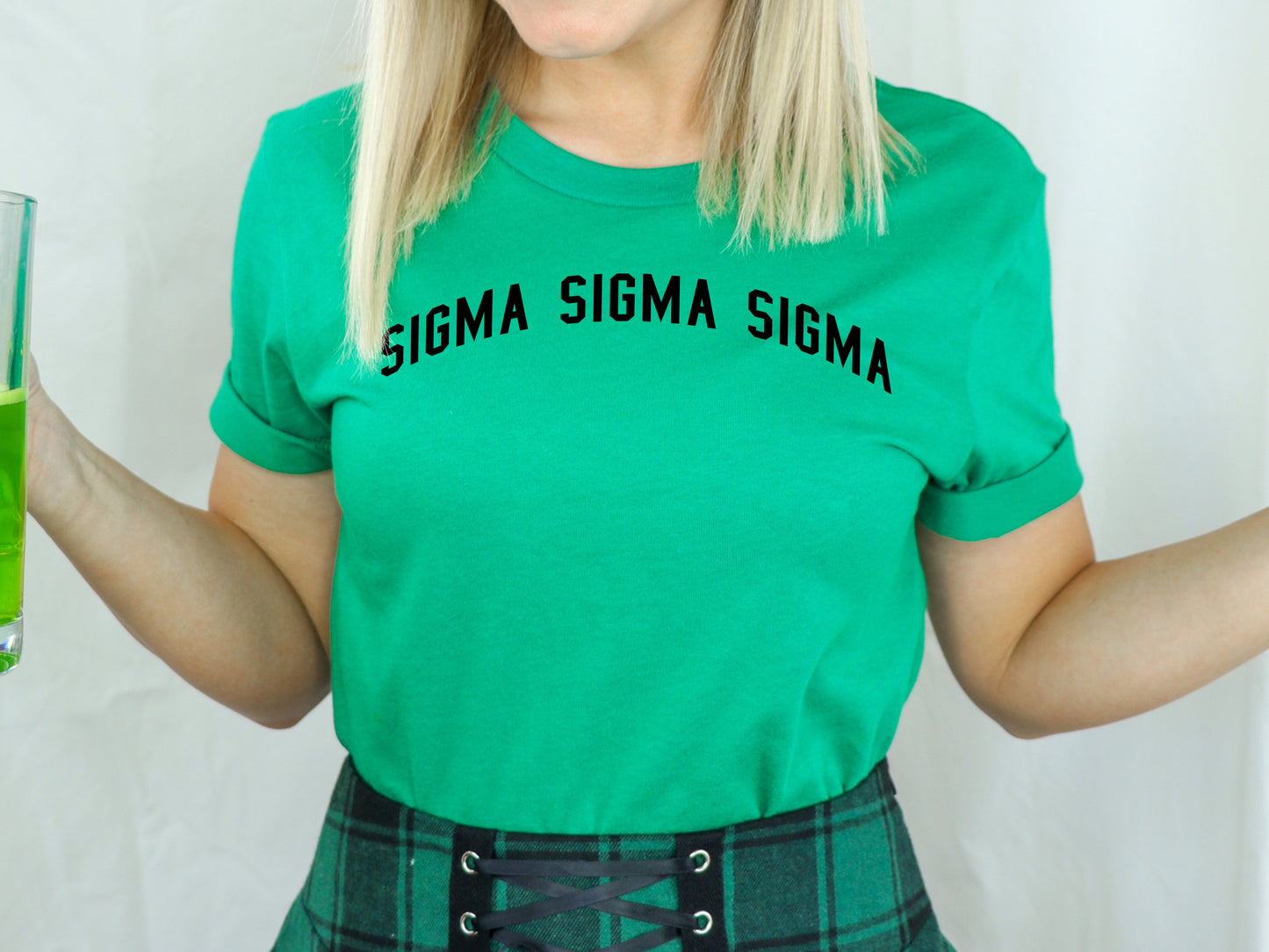 Sigma Sigma Sigma Just Bold Sorority T-shirt _ 2392g