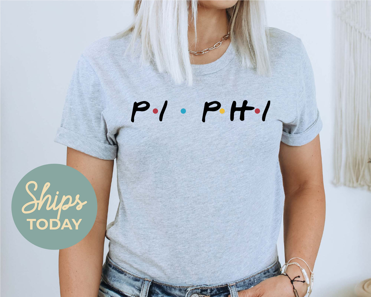 Pi Beta Phi Friends Frenzy Sorority T-shirt _ 30666g