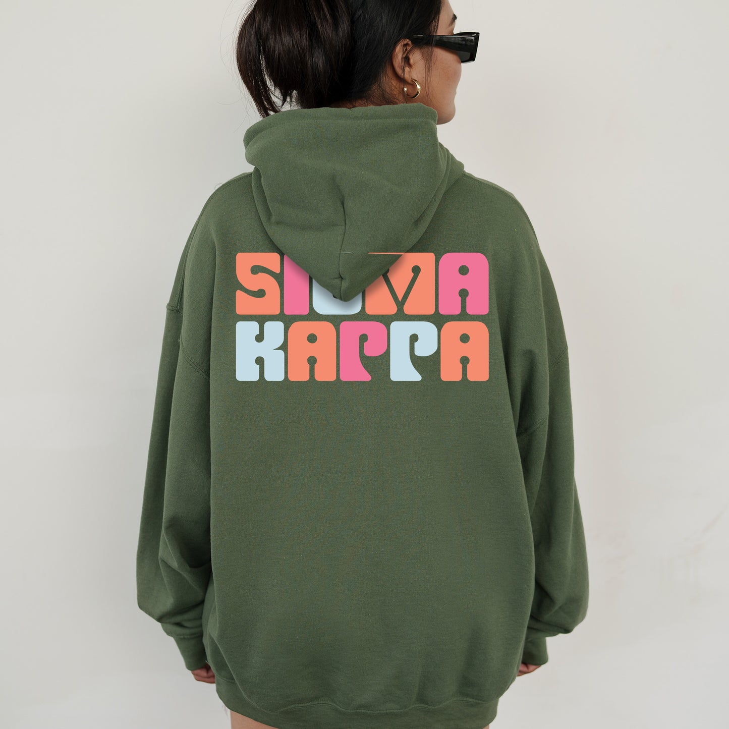 Sigma Kappa Vibrant Verve Sorority Hoodie _ 32623g