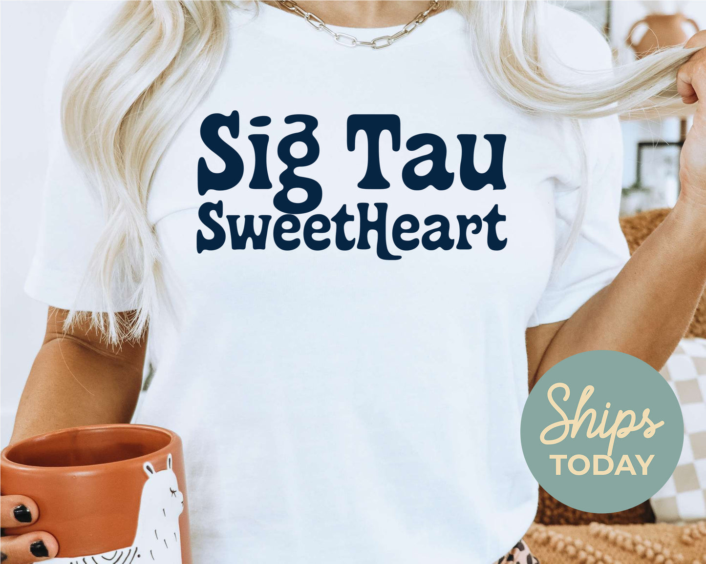 Sigma Tau Gamma Trendy Sweetheart Fraternity T-shirt _ 2015g