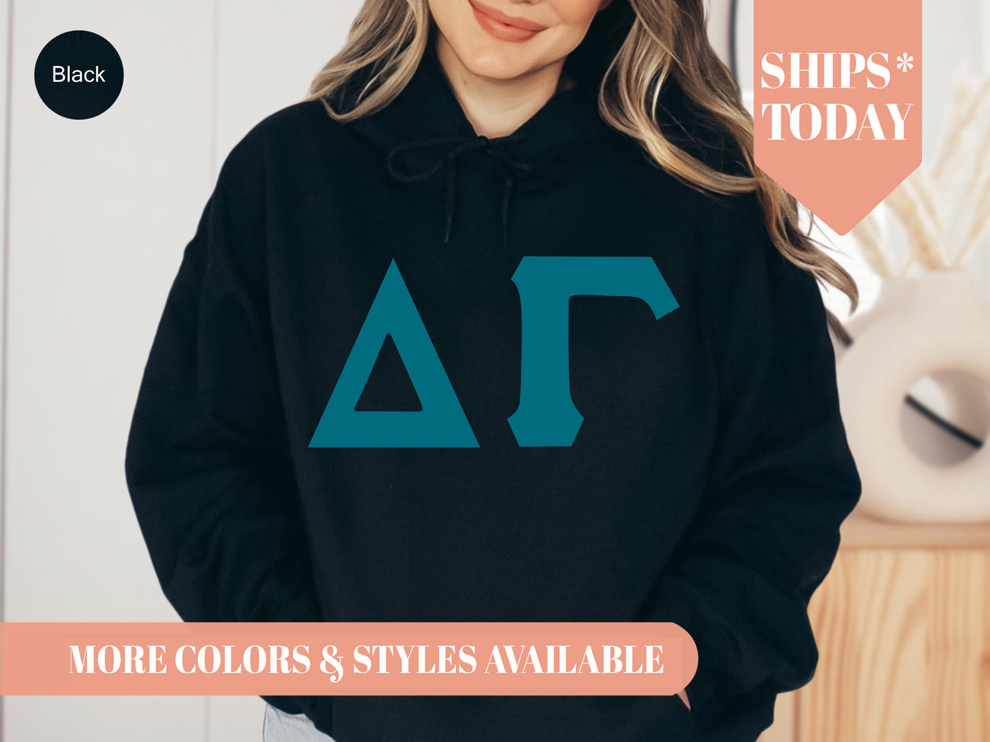 Delta Gamma Back to the Basics Sorority Hoodie _ 633g