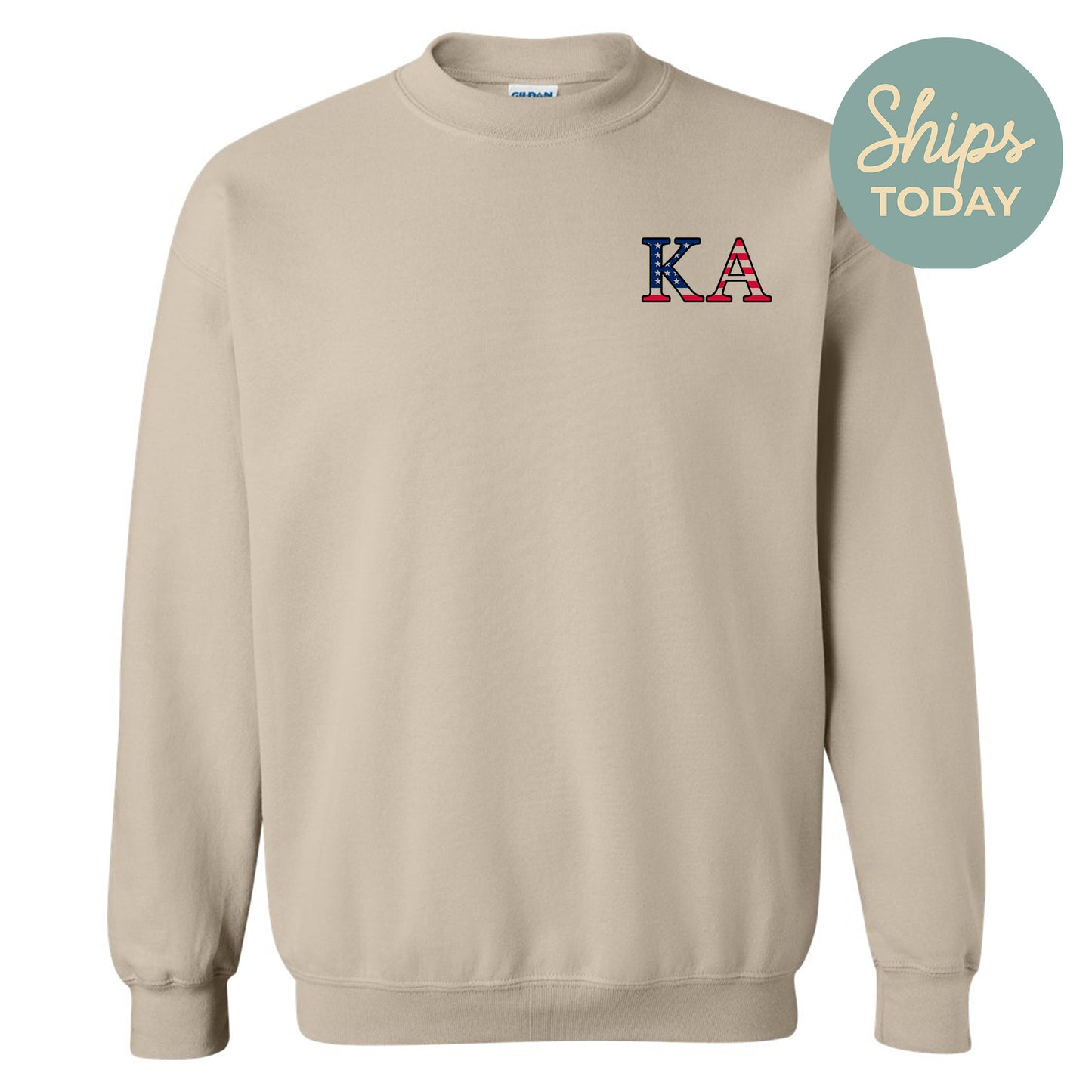 a k a sweatshirt with the letters k a on it