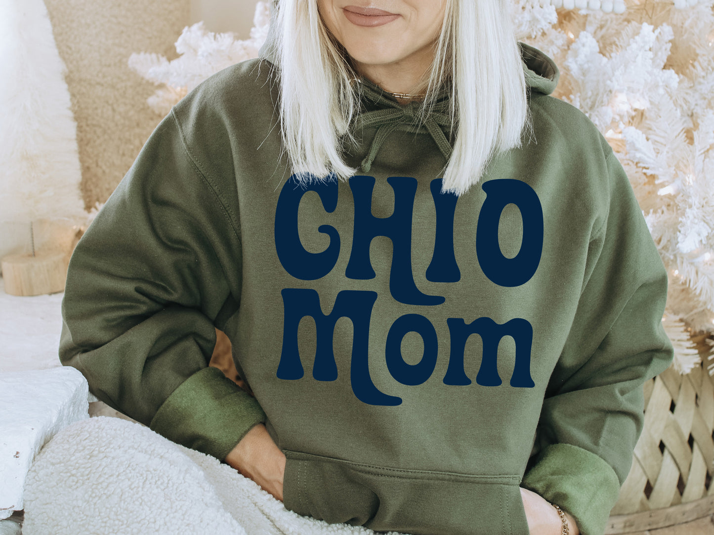 Chi Omega Got it from my Mom Sorority Hoodie _ 3080g