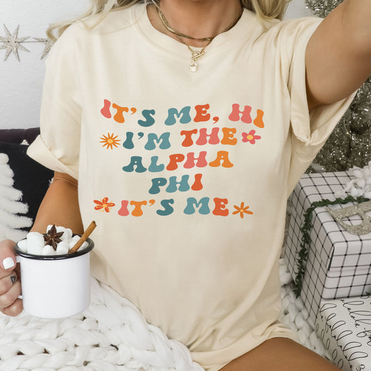 Alpha Phi Style Sorority T-shirt _ 35996g