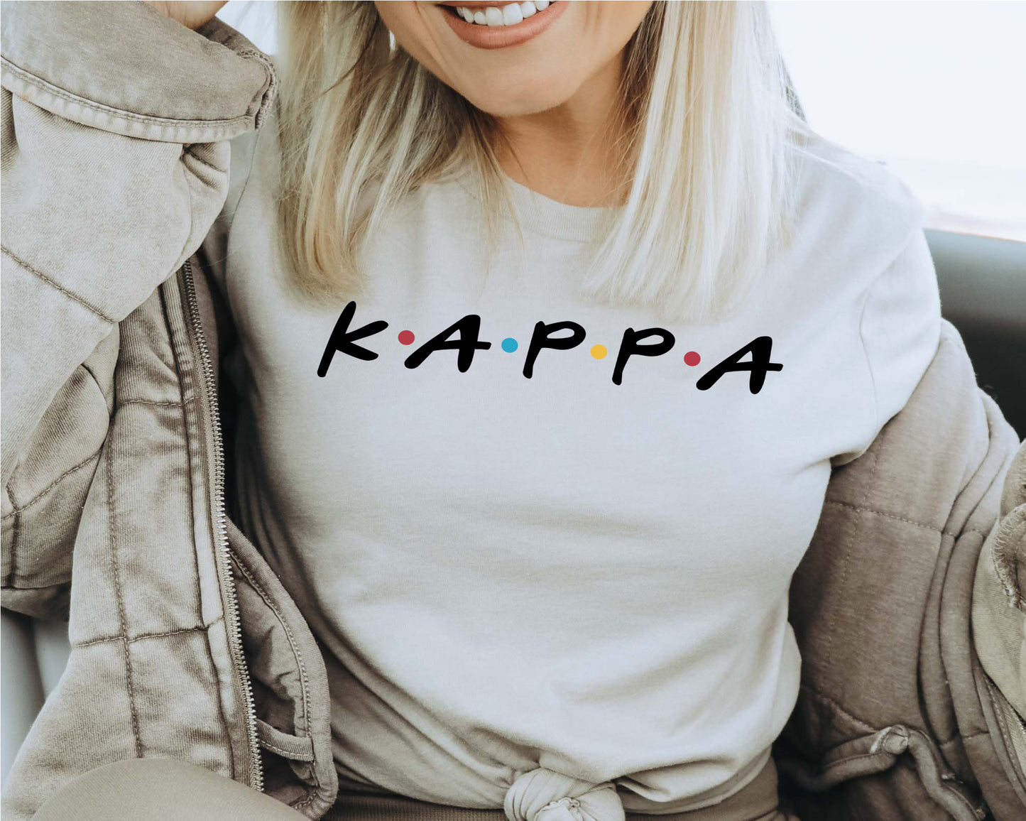 Kappa Kappa Gamma Friends Frenzy Sorority T-shirt _ 30663g