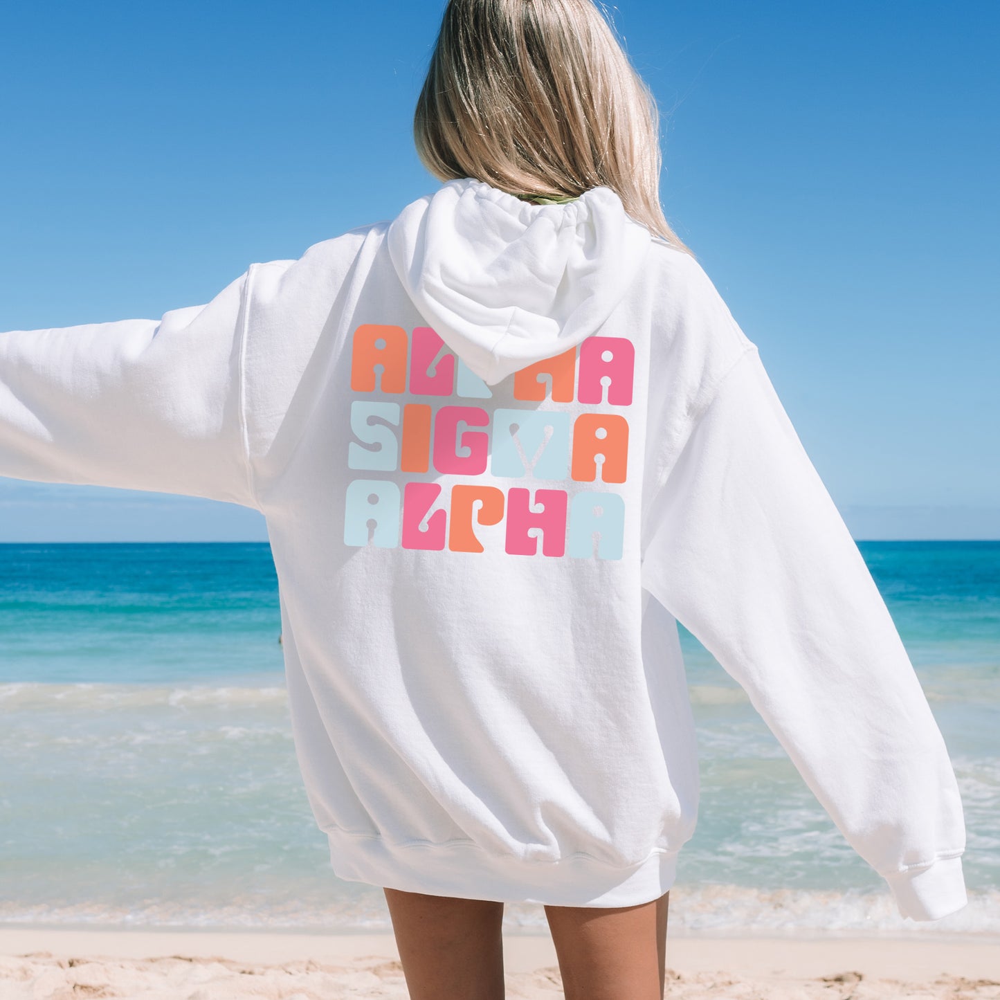 Alpha Sigma Alpha Vibrant Verve Sorority Hoodie _ 32607g