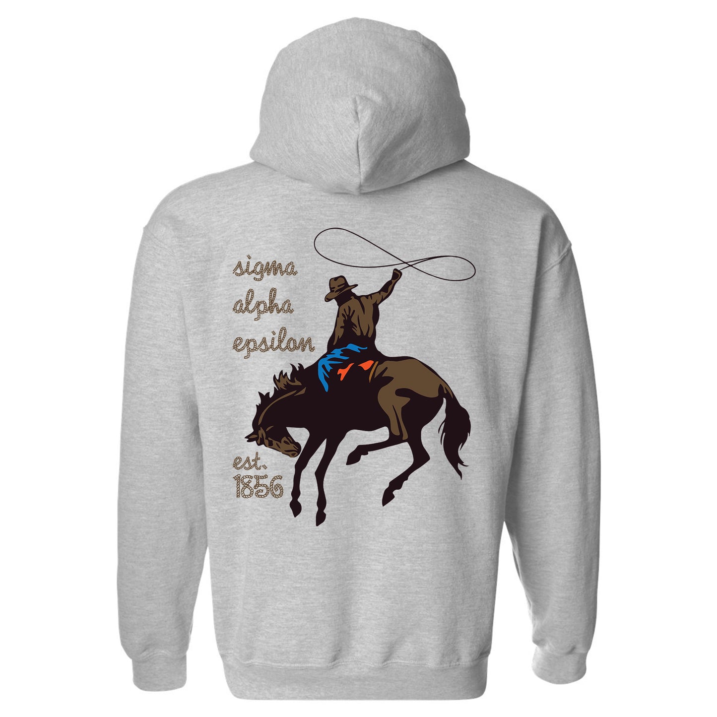 Sigma Alpha Epsilon Cowboy Fraternity Hoodie _ 31200g