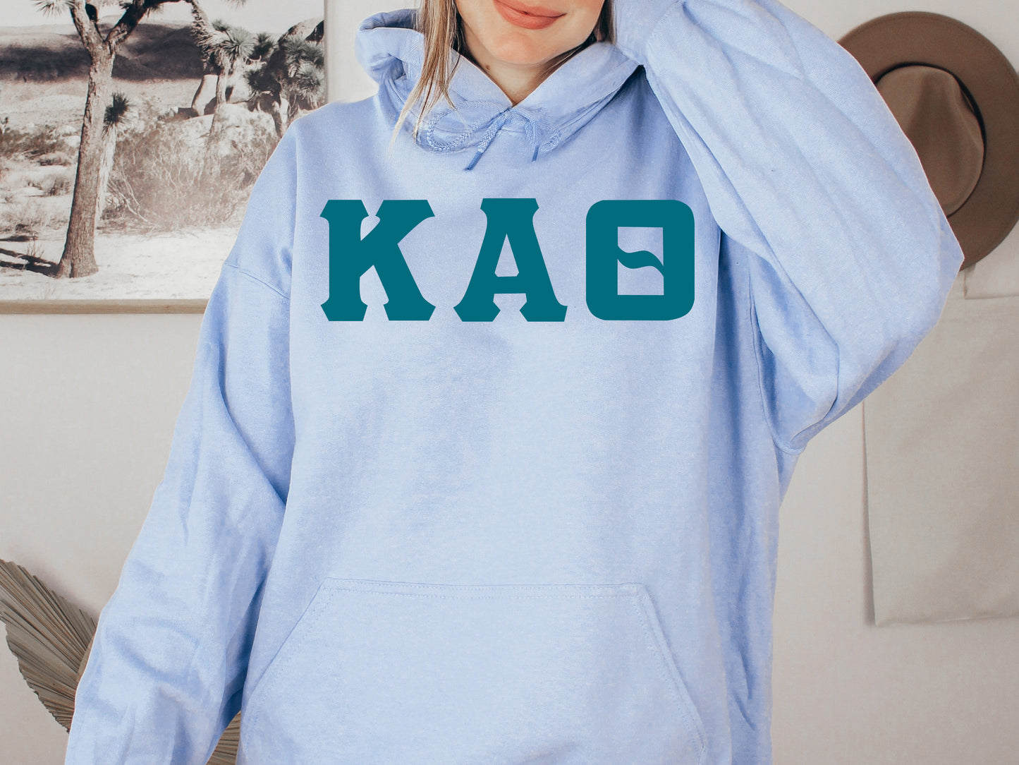 Kappa Alpha Theta Back to the Basics Sorority Hoodie _ 637g